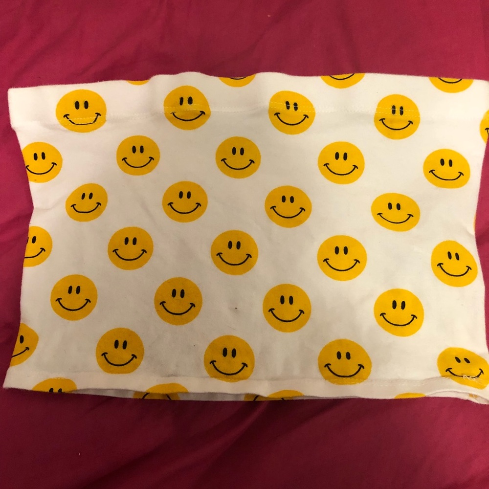 Smiley tube top
